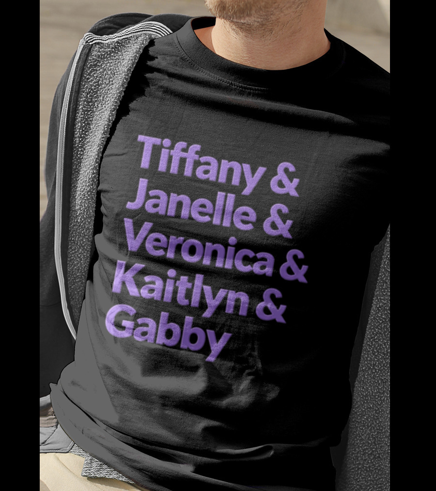 Tiffany Janelle Veronica Kaitlyn Gabby Golden State Valkyries WNBA T-Shirt