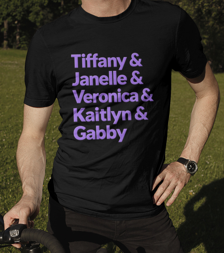 Tiffany Janelle Veronica Kaitlyn Gabby Golden State Valkyries WNBA T-Shirt