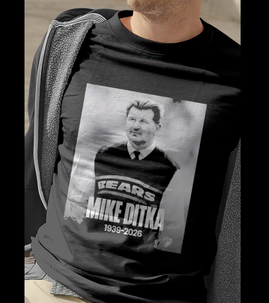 Mike Ditka 1939 2026 Bears T-Shirt