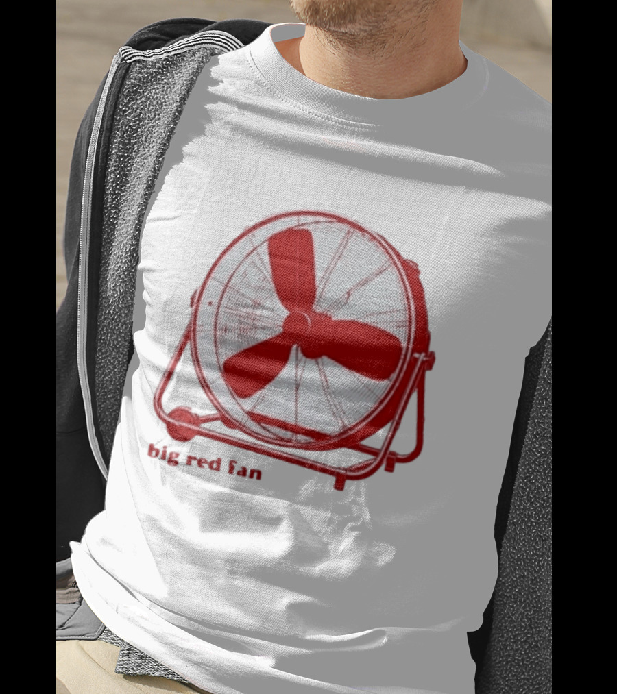 Big Red Fan Minimalist T-Shirt
