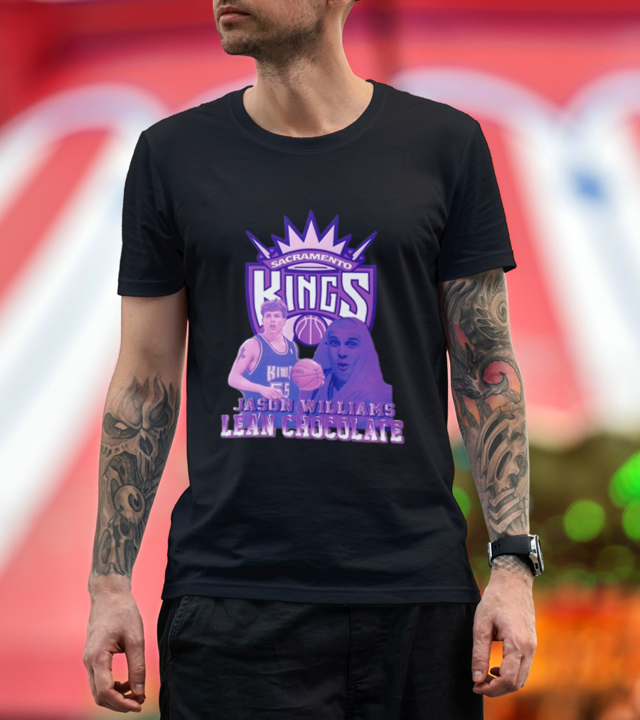 Jason Williams Sacramento Kings NBA Lean Chocolate T-Shirt