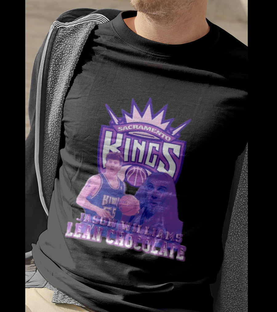 Jason Williams Sacramento Kings NBA Lean Chocolate T-Shirt