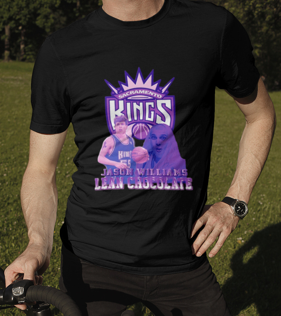 Jason Williams Sacramento Kings NBA Lean Chocolate T-Shirt