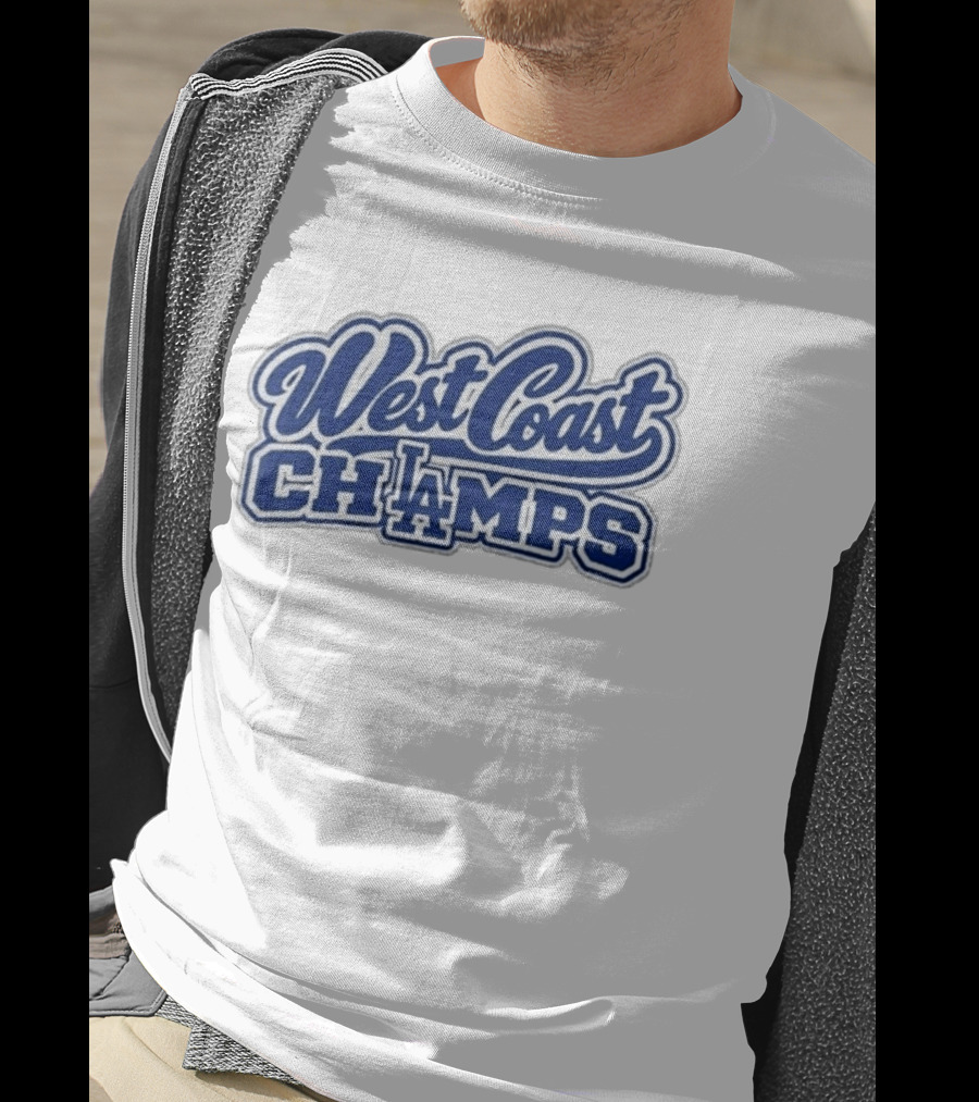Los Angeles Dodgers West Coast Champs LA MLB T-Shirt