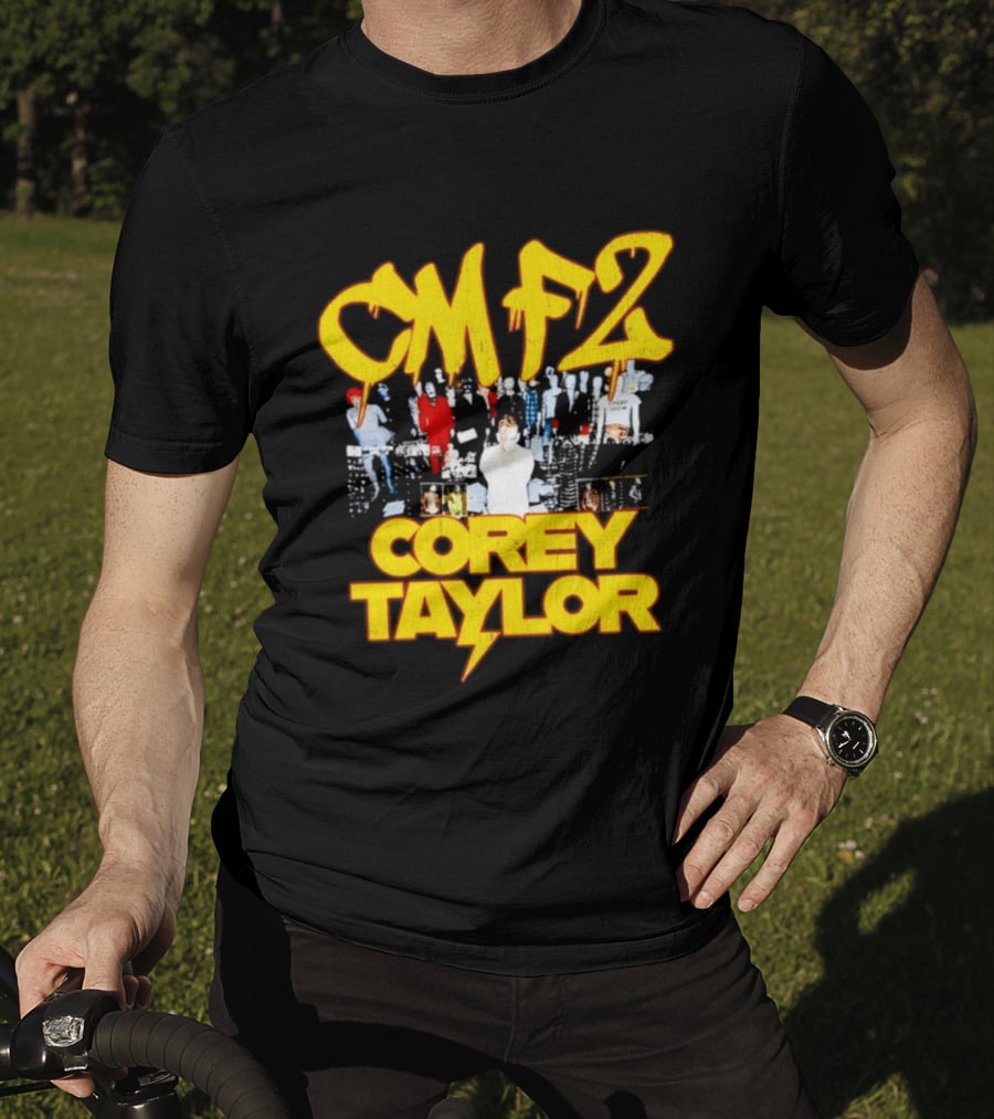 CMF2 Corey Taylor Slipknot Creep Show Rock Music T-Shirt