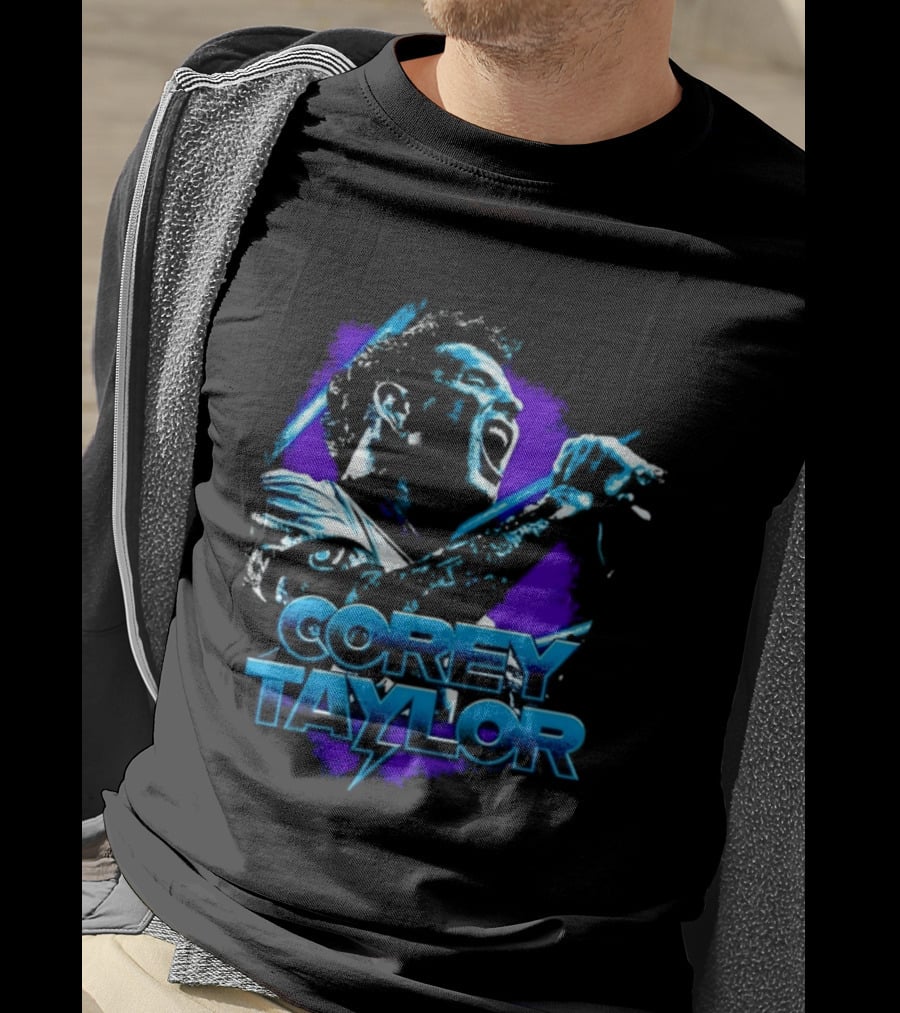 Corey Taylor Slipknot Live Performance Music T-Shirt