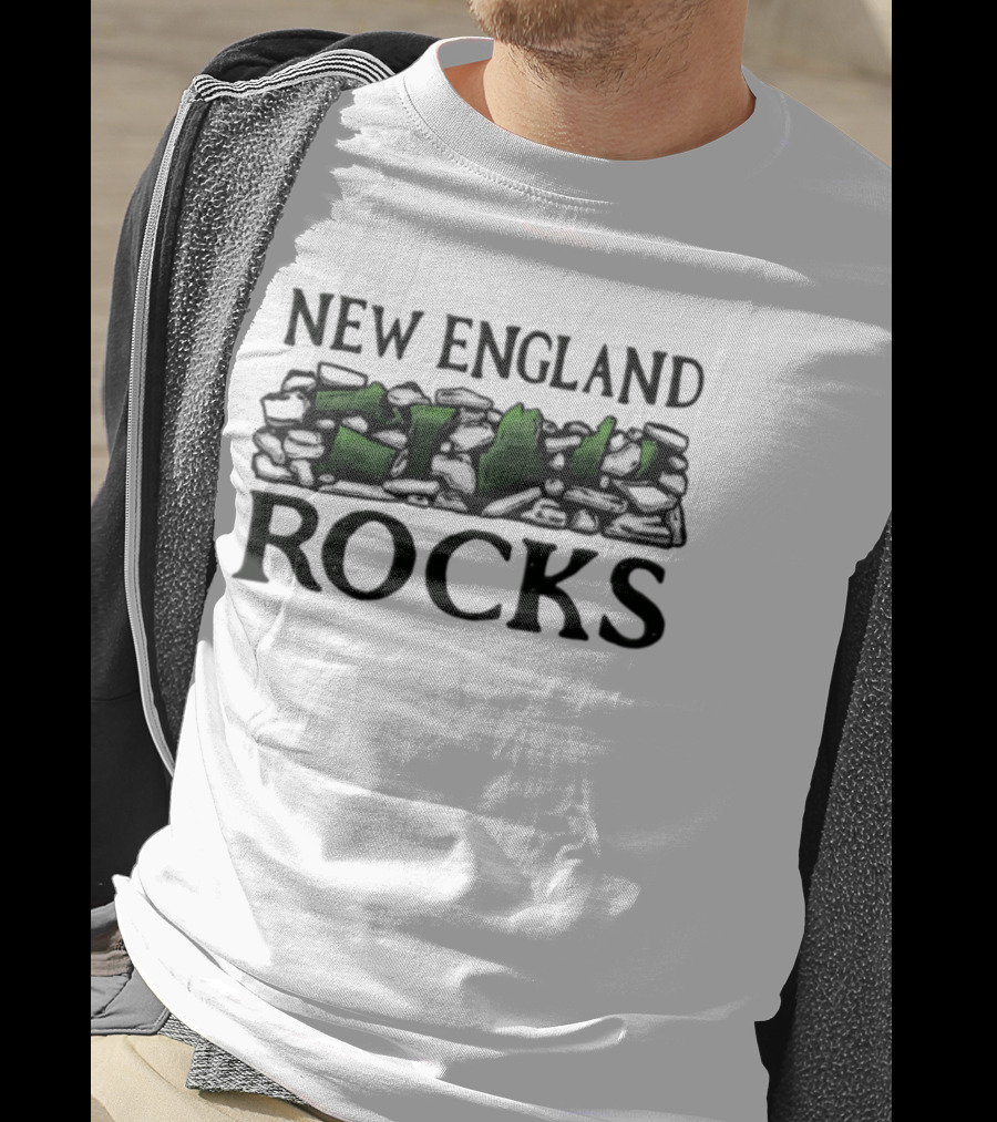 New England Rocks Stone Wall T-Shirt