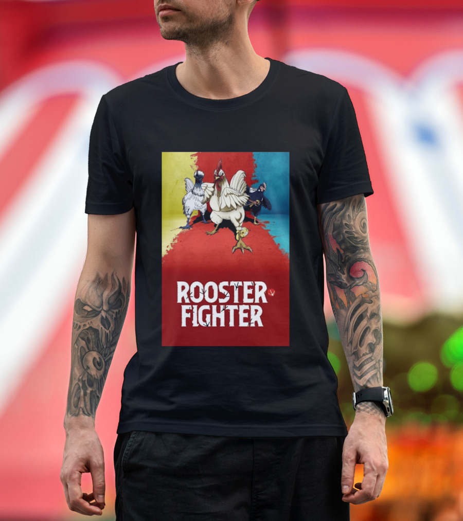 Keiji Rooster Fighter Manga Anime Adventures T-Shirt