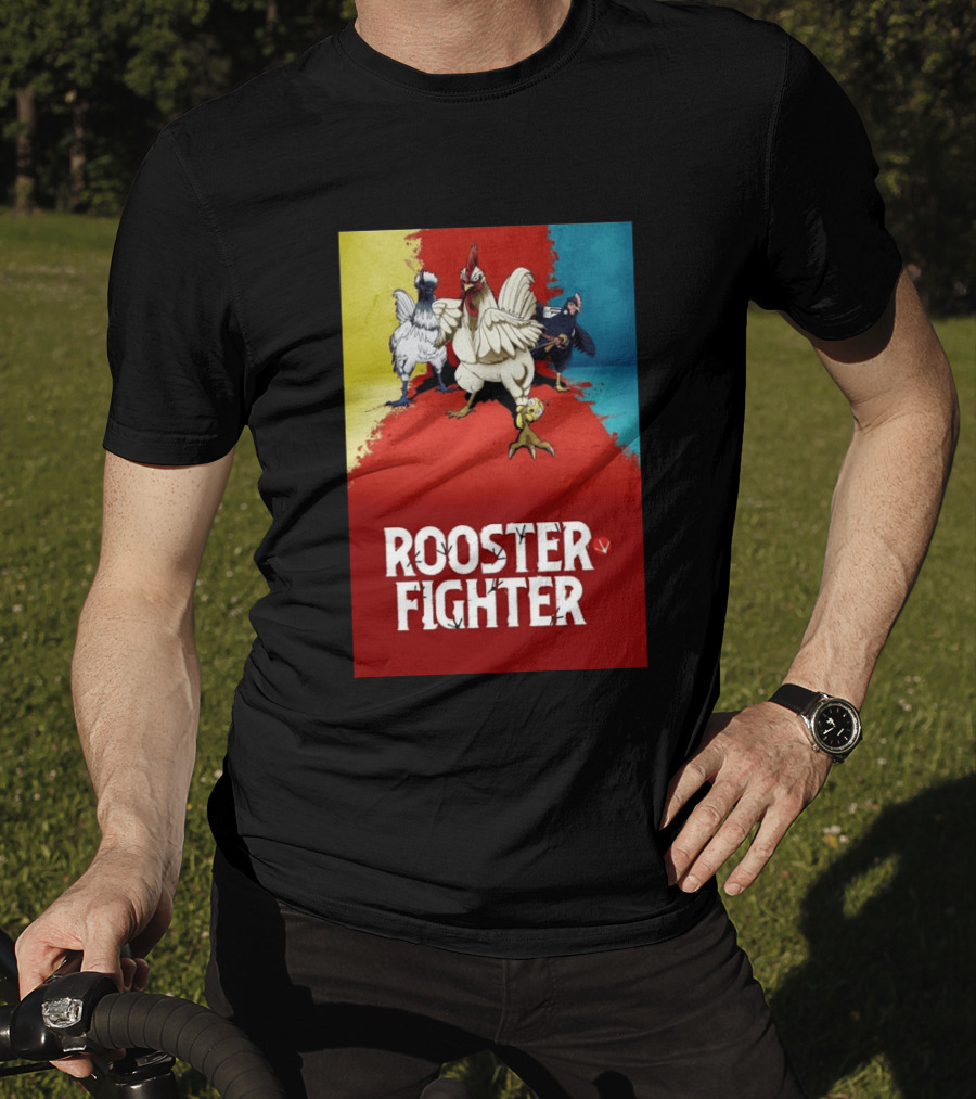 Keiji Rooster Fighter Manga Anime Adventures T-Shirt