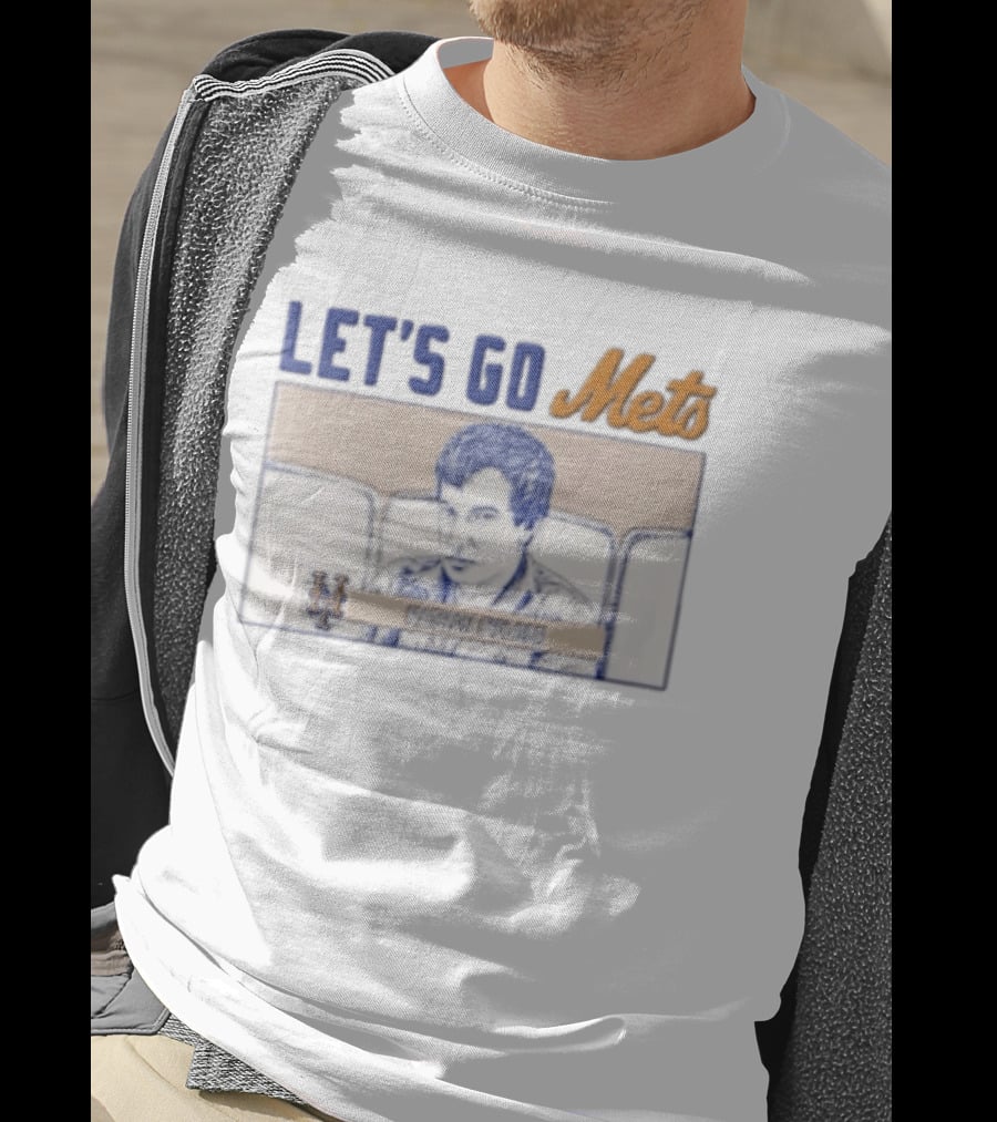 Let's Go Mets Nathan Fielder New York Mets Stadium T-Shirt