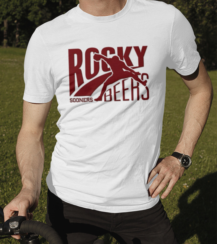 Rocky Beers Sooners Football Oklahoma Fan T-Shirt
