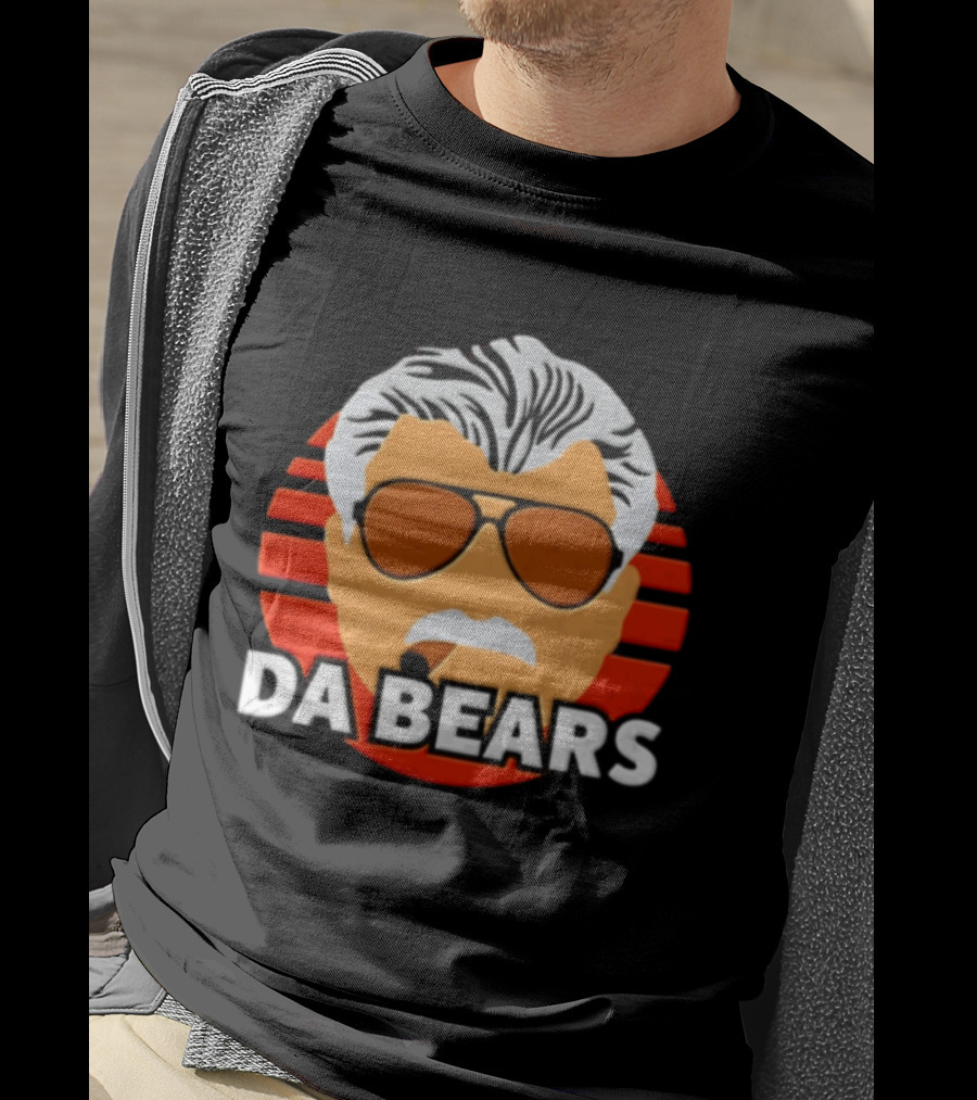 Mike Ditka Da Bears Da Coach Sunglasses Cigar T-Shirt
