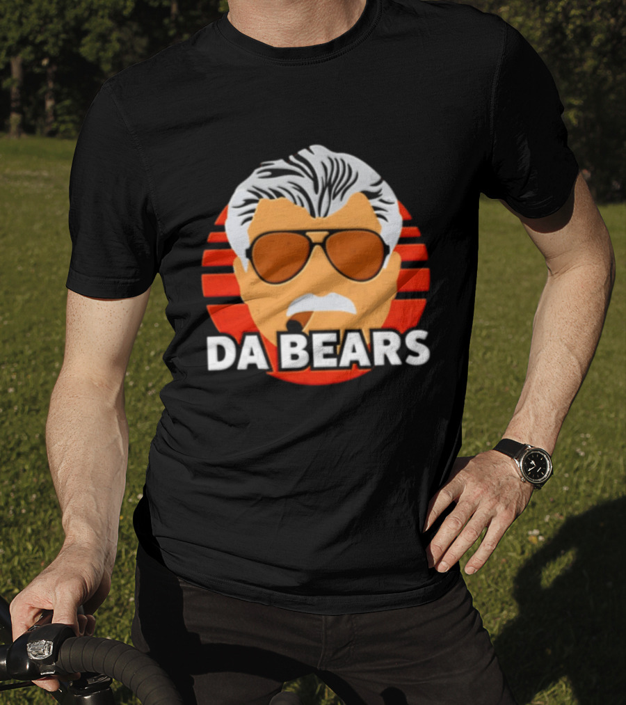 Mike Ditka Da Bears Da Coach Sunglasses Cigar T-Shirt