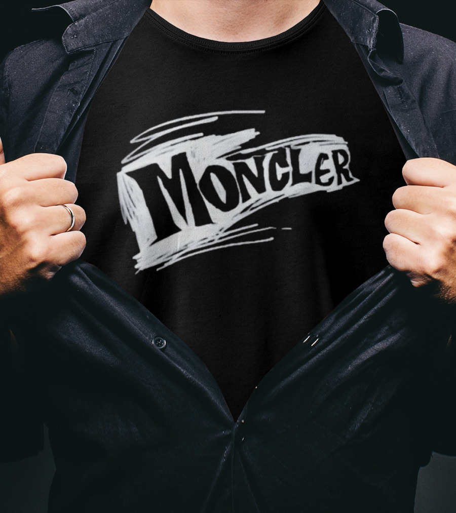 Moncler Scribble Luxury Fashion Exclusive Collection T-Shirt