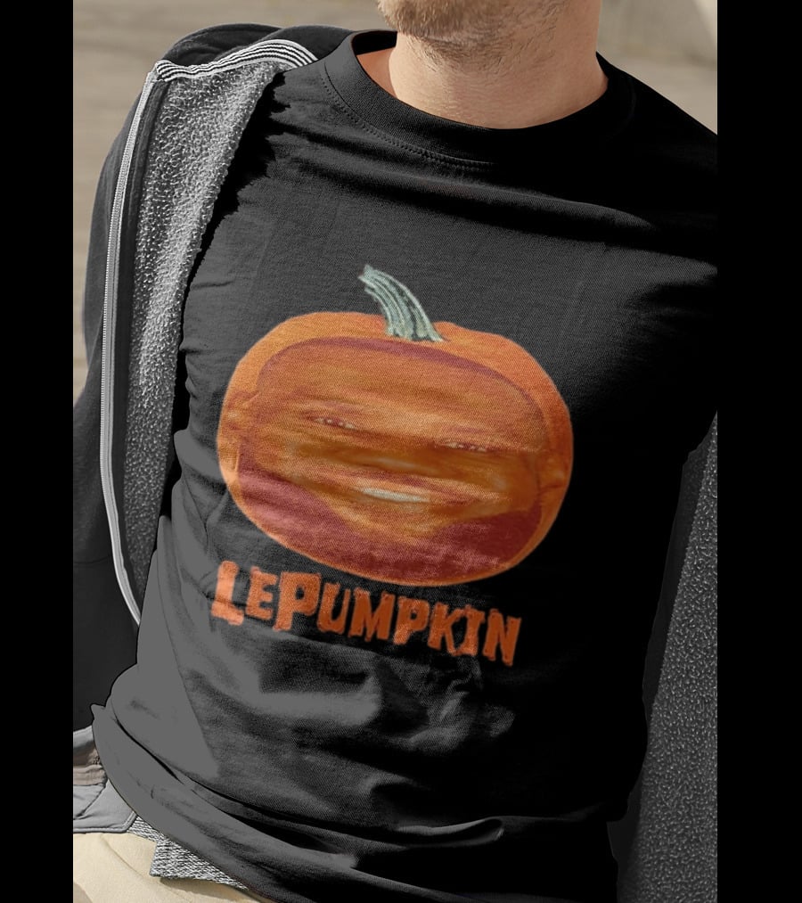 Lebron James Lepumpkin Pumpkin Happy Fall Halloween Basketball T-Shirt