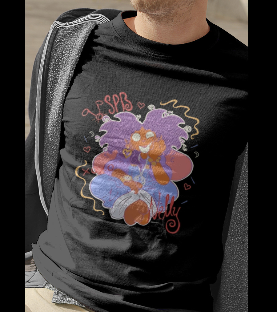 Nelly SPB XOXO 90s Cartoon Style Retro Charm T-Shirt