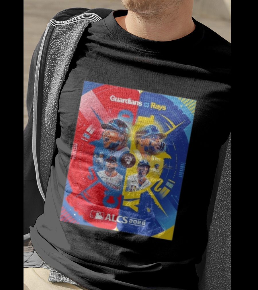 Guardians Vs Rays ALCS 2026 MLB Matchup T-Shirt