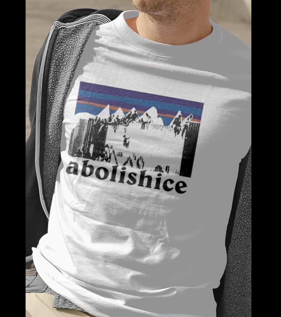 Abolish ICE Mountain Activism Scenic Protest T-Shirt