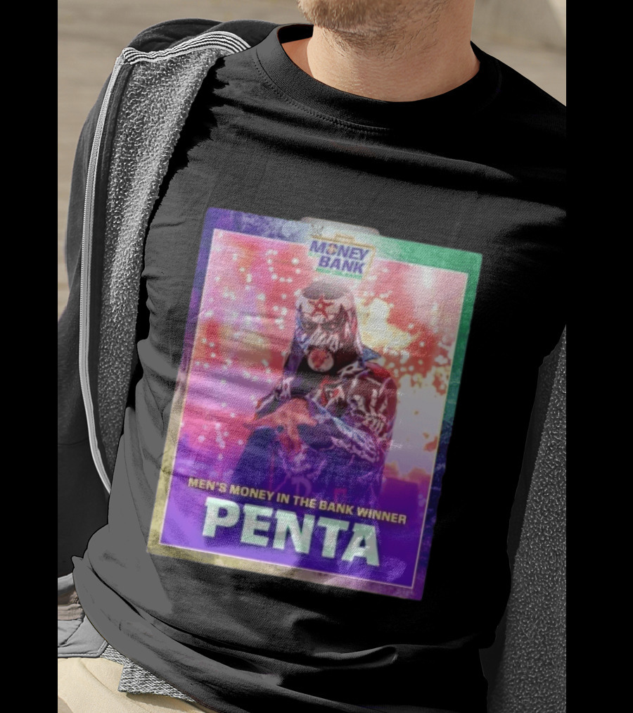 Penta Men's Money In The Bank Winner New Orleans Wrestler T-Shirt