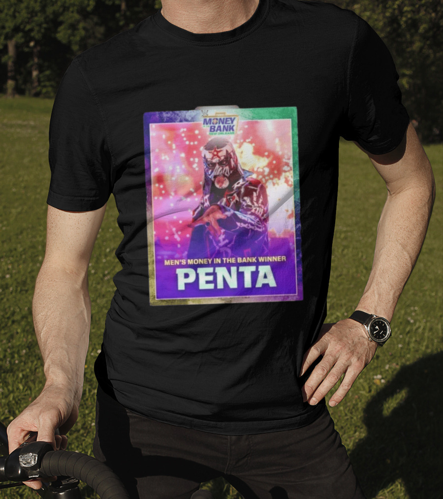 Penta Men's Money In The Bank Winner New Orleans Wrestler T-Shirt
