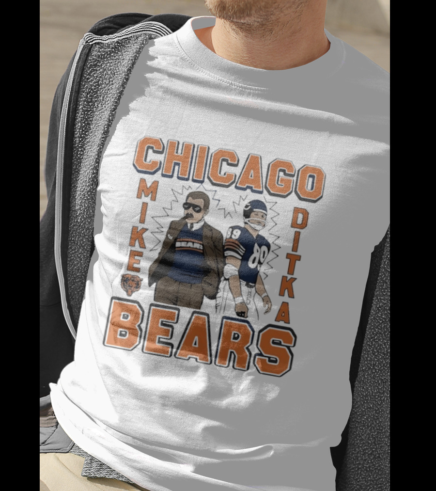Chicago Bears Mike Ditka 89 Player T-Shirt