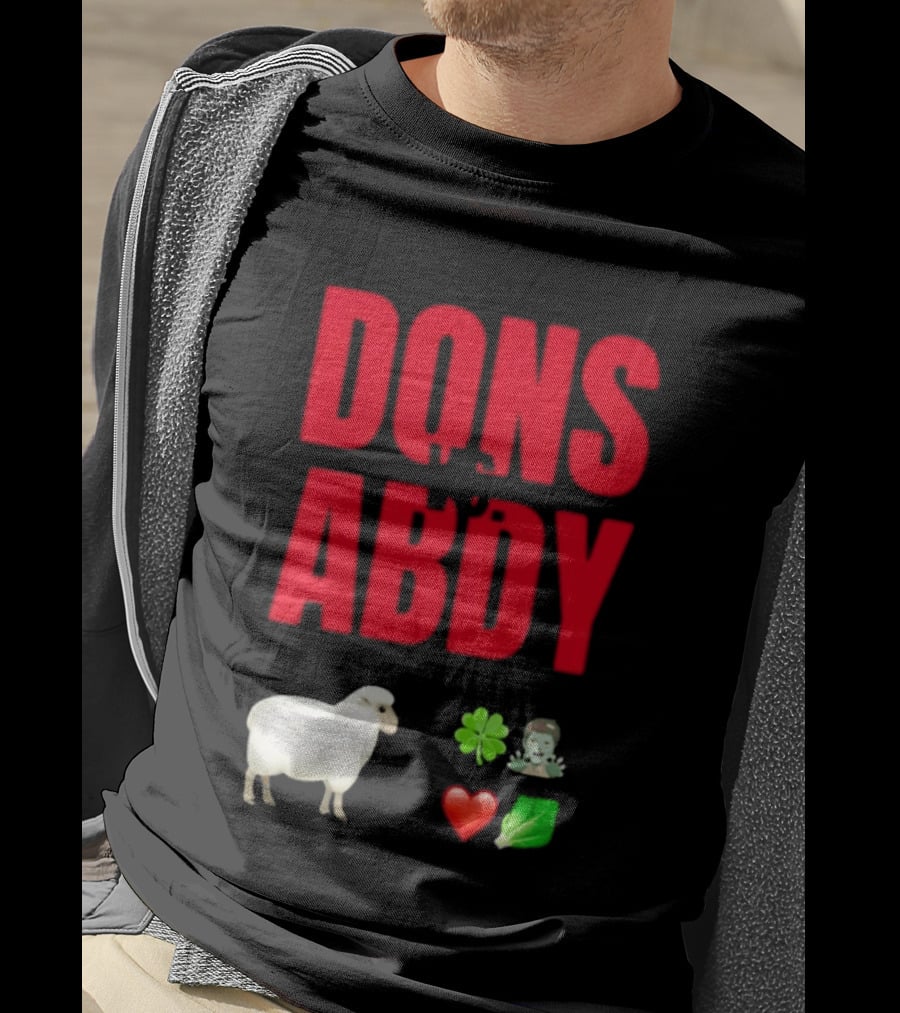 Dons Abdy Sheep Clover Zombie Heart Lettuce T-Shirt