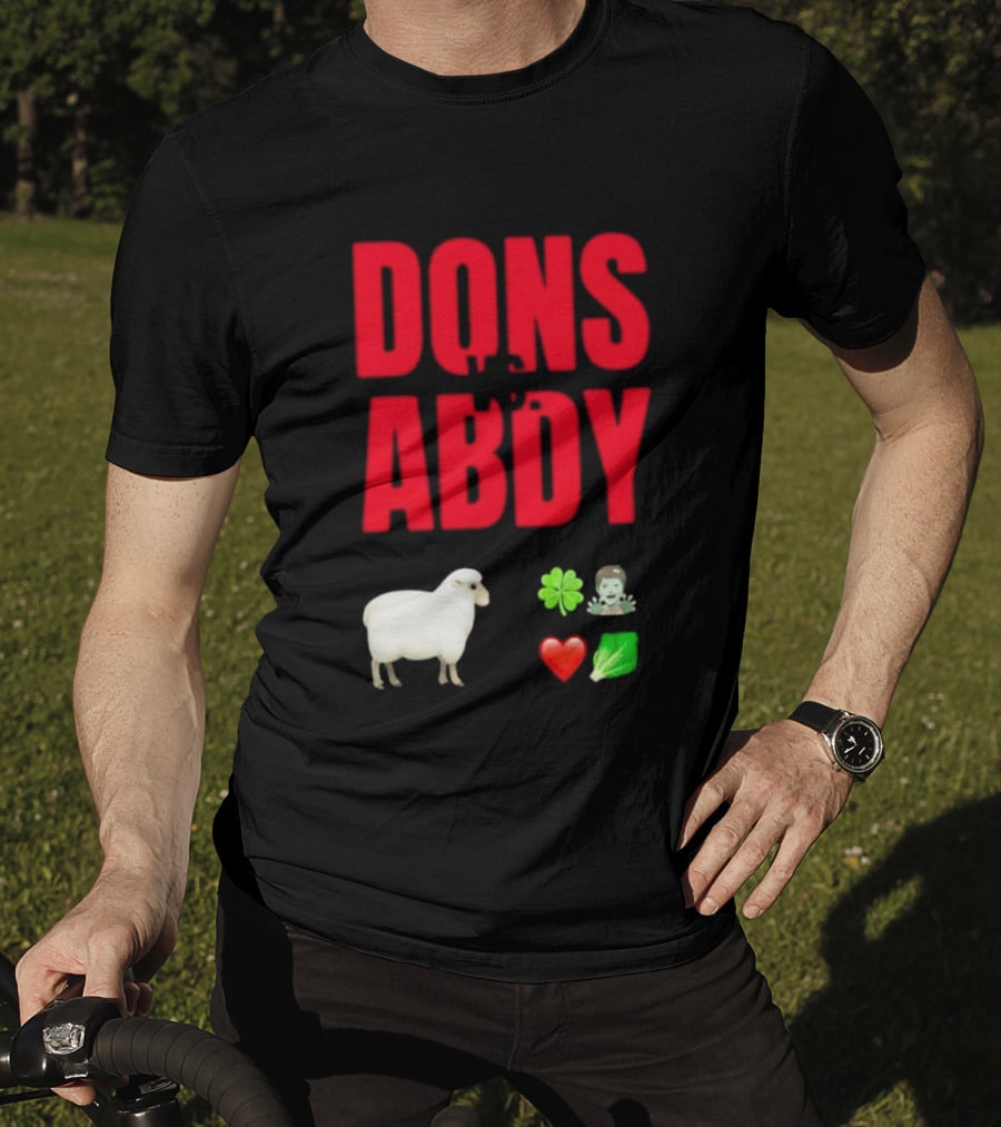 Dons Abdy Sheep Clover Zombie Heart Lettuce T-Shirt
