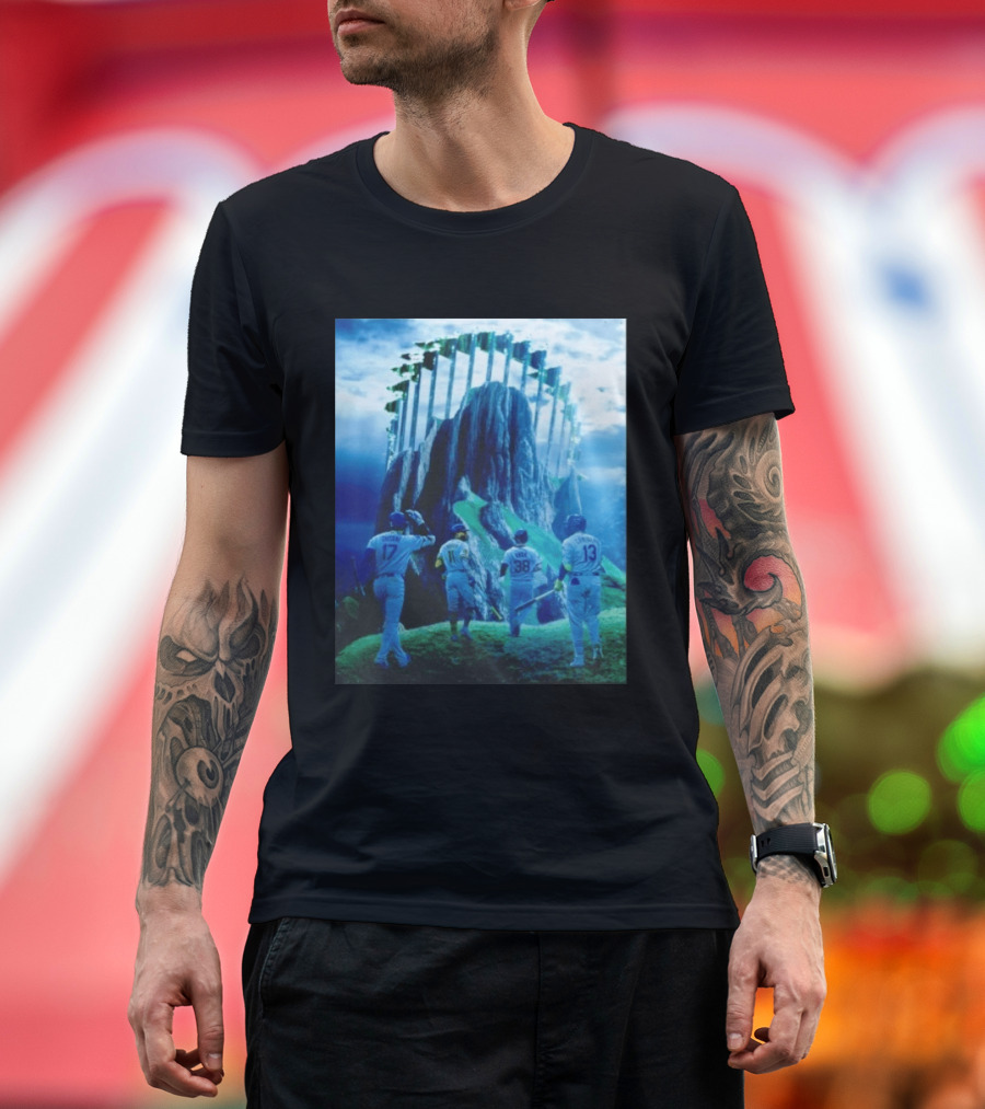 Shohei Ohtani Jackson Chourio Steven Kwan Junior Caminero MLB Fantasy Field Adventure T-Shirt