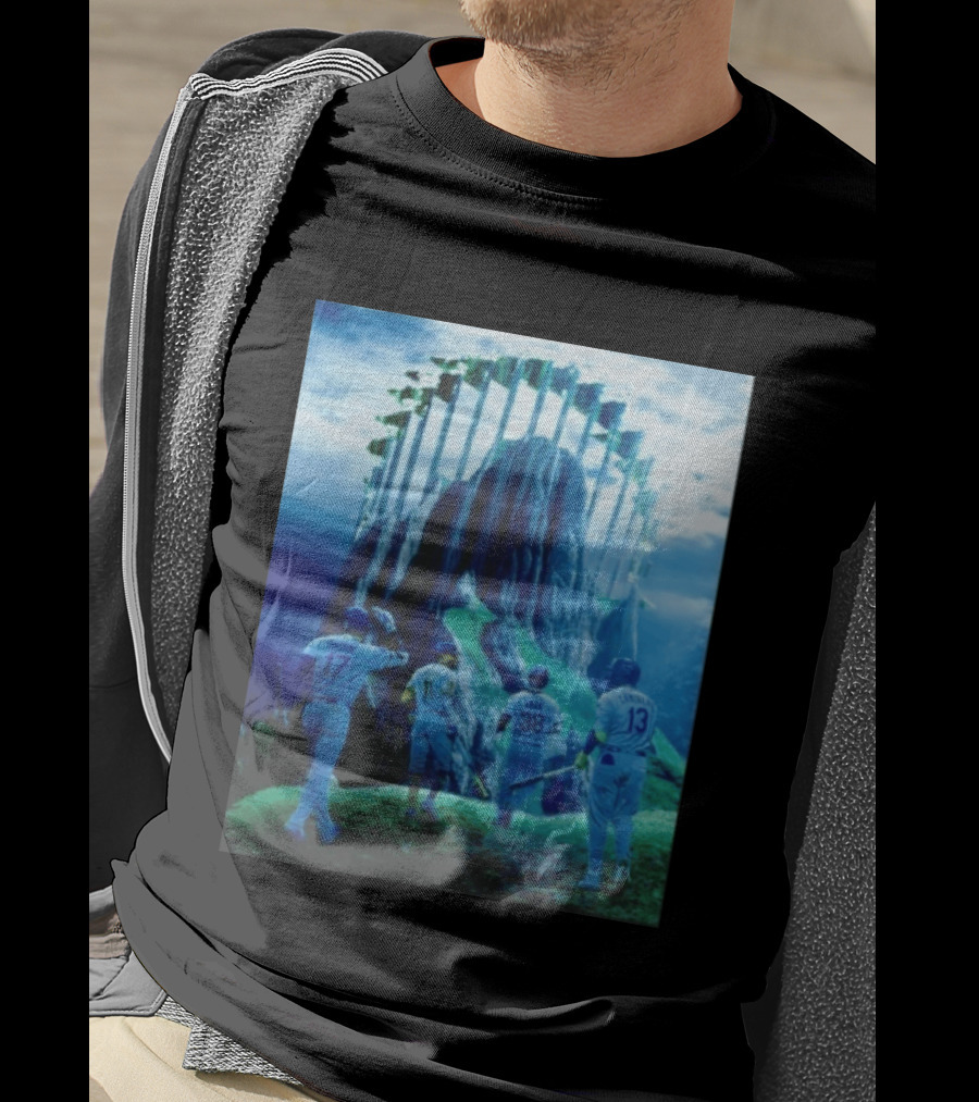 Shohei Ohtani Jackson Chourio Steven Kwan Junior Caminero MLB Fantasy Field Adventure T-Shirt