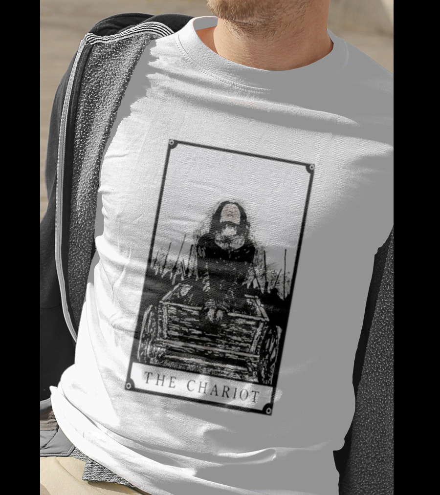 The Chariot Tarot Card Occult Divination Mystical Art Tarot Reading T-Shirt