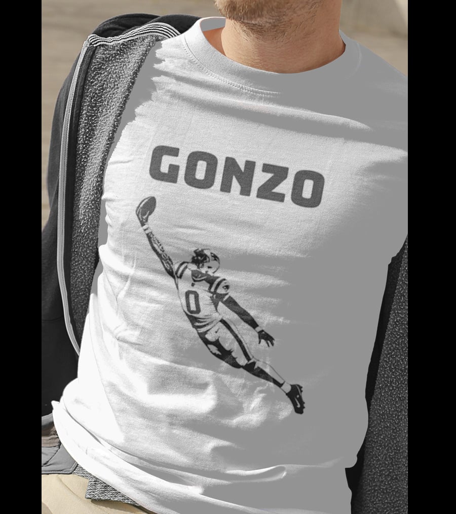 Gonzo Christian Gonzalez New England Patriots Number 0 T-Shirt