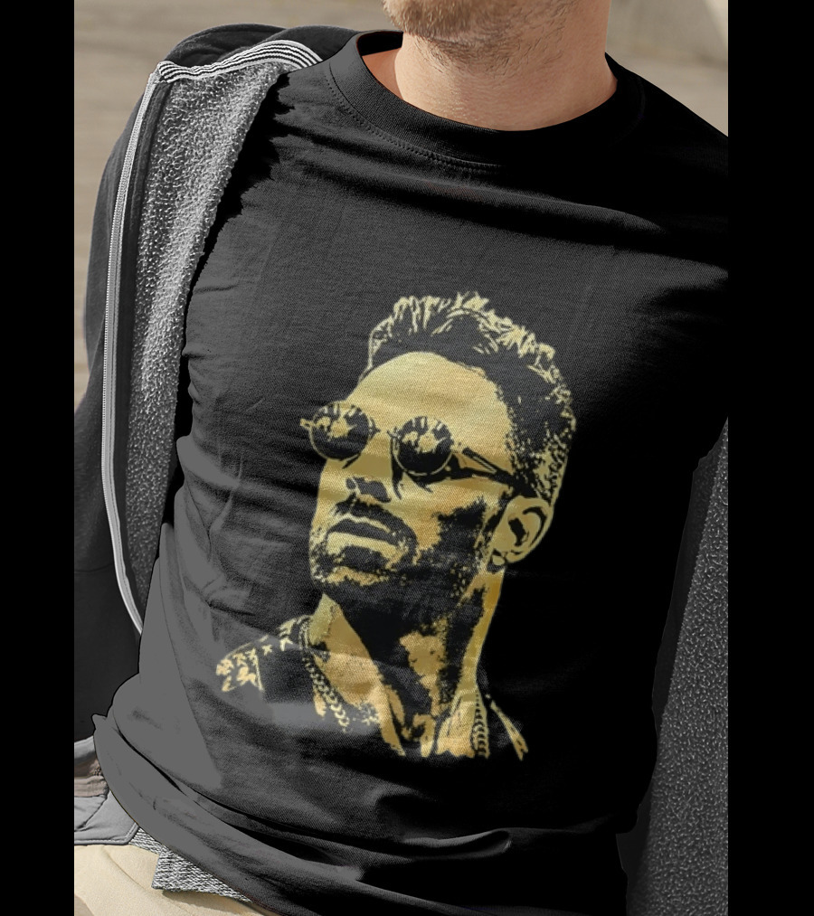 Gold Foil Adam Levine Maroon 5 T-Shirt