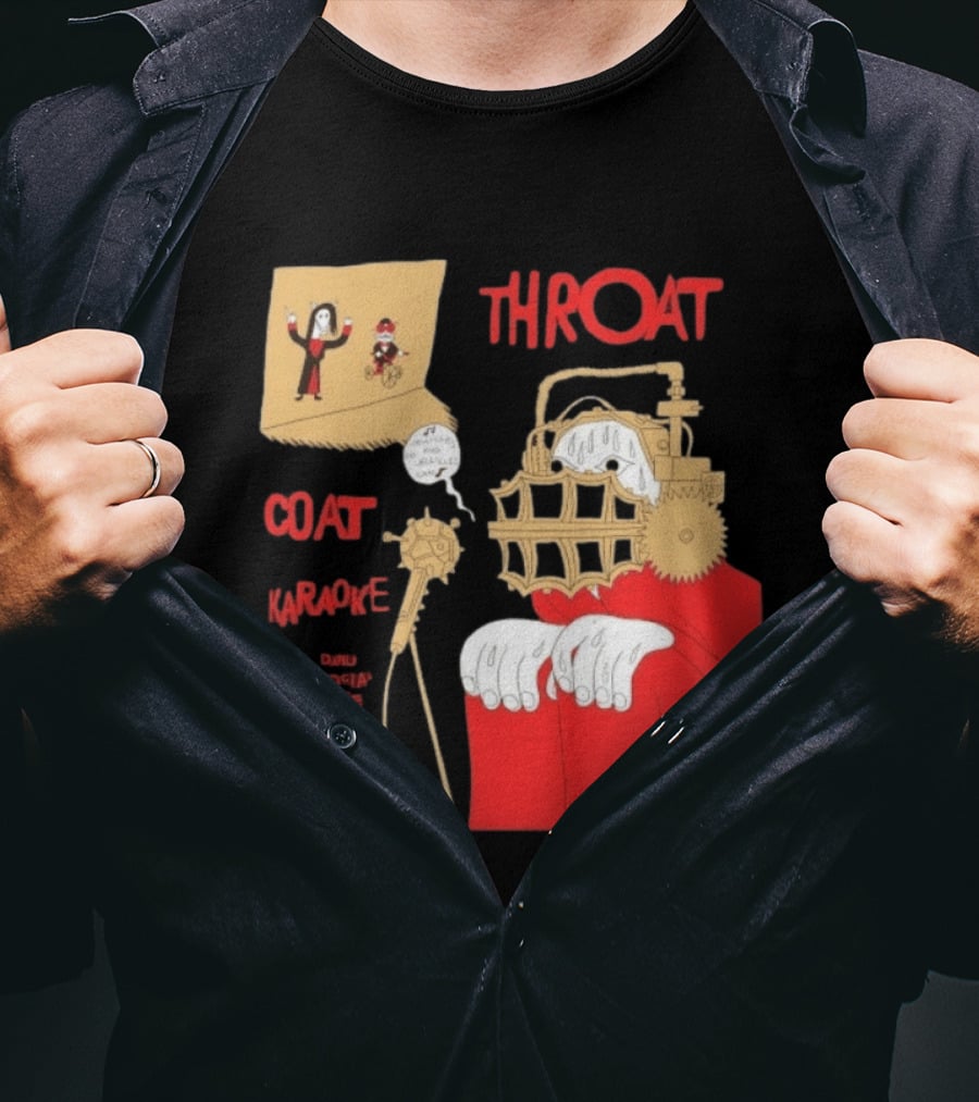 Throat Coat Karaoke Unique Style Danu Social House October 17 Fun T-Shirt