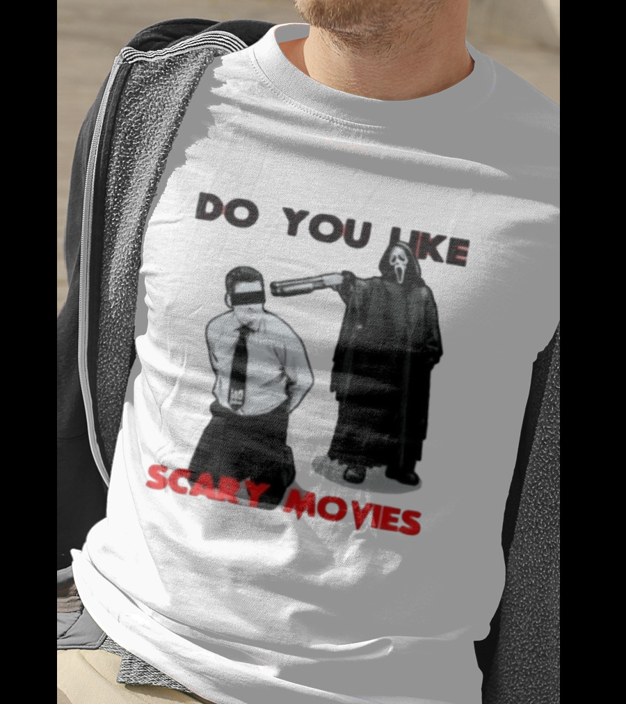 Ghostface Do You Like Scary Movies Bootleg T-Shirt