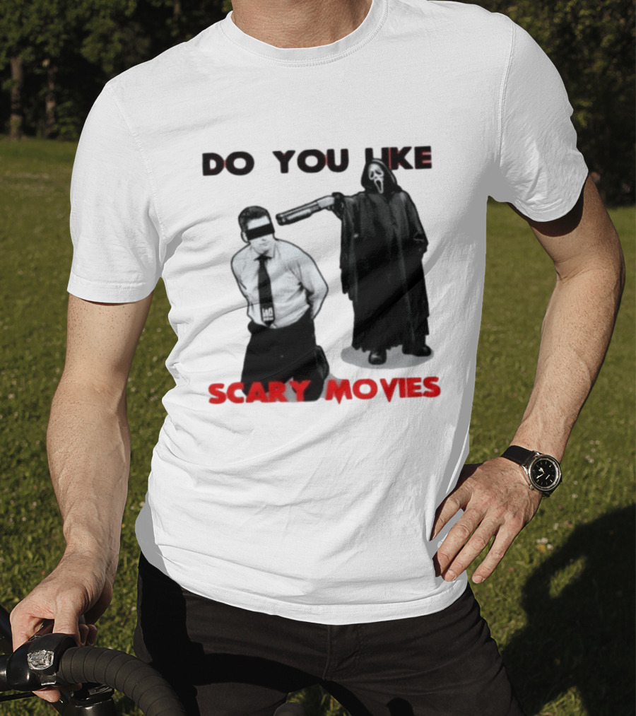 Ghostface Do You Like Scary Movies Bootleg T-Shirt