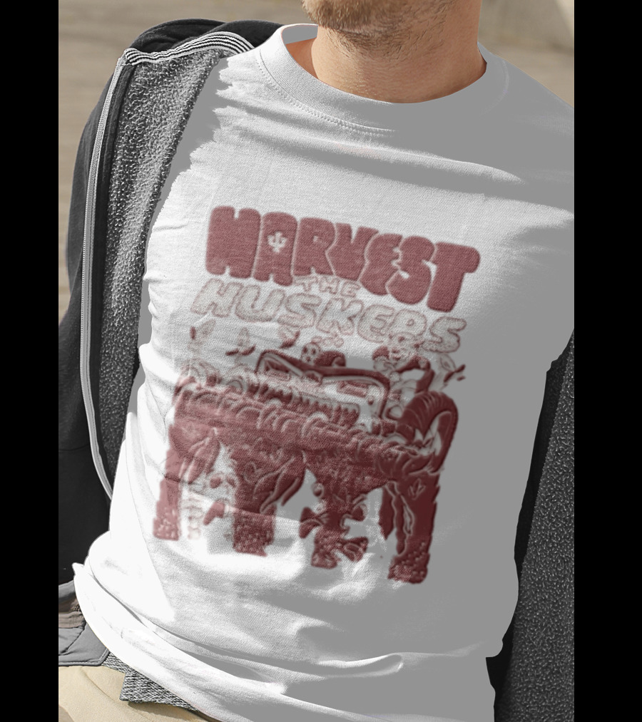 Harvest The Huskers Indiana Hoosiers Vs Nebraska Corn Battle T-Shirt