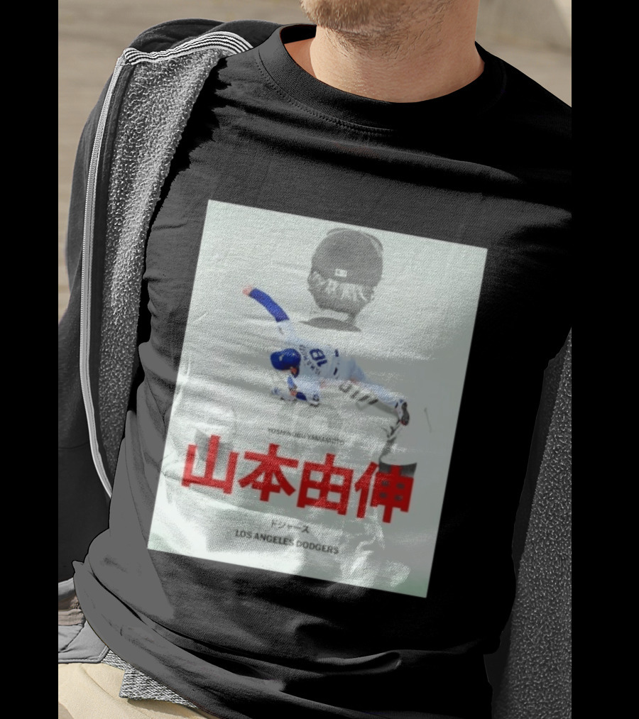 Yoshinobu Yamamoto No 18 Los Angeles Dodgers T-Shirt