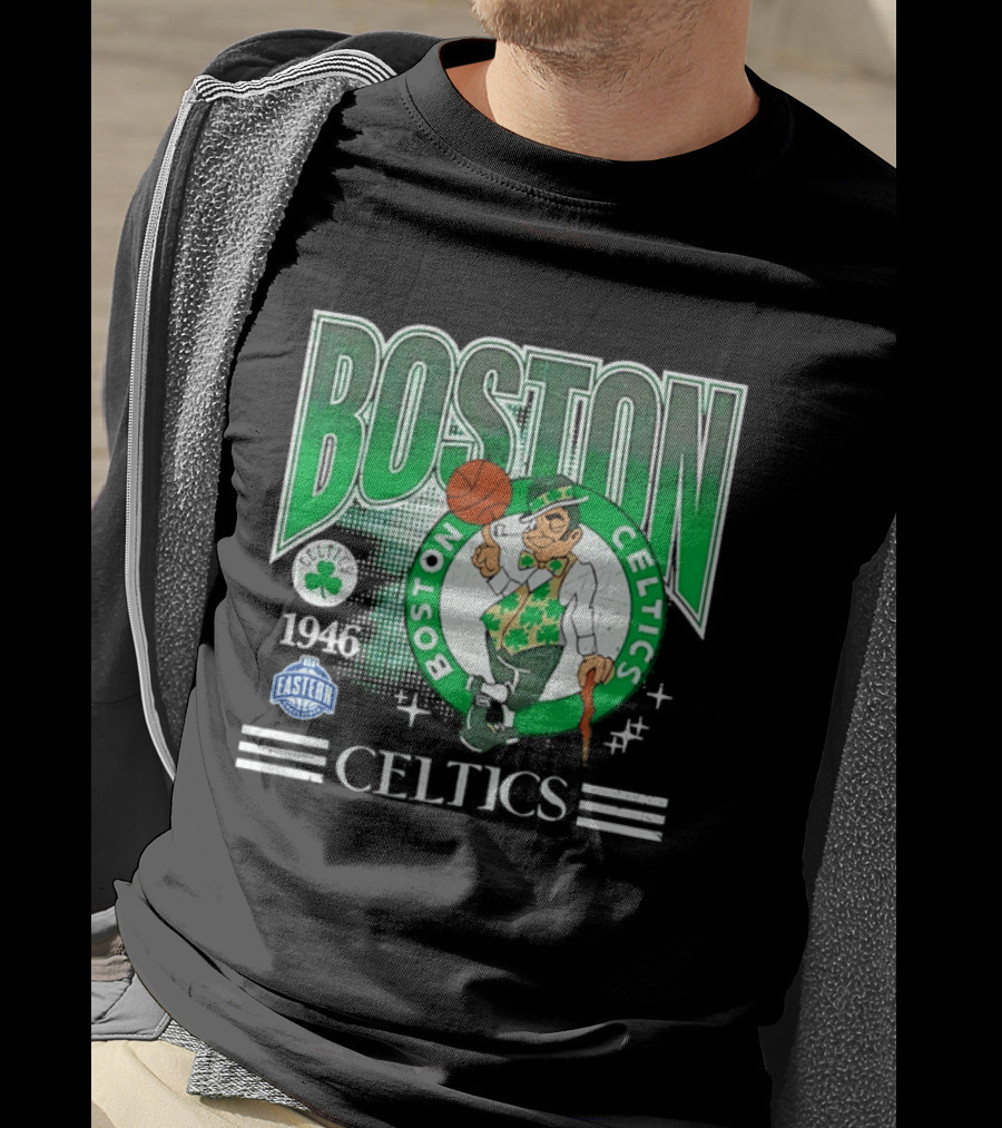 Boston Celtics 1946 Vintage Eastern Conference Basketball T-Shirt