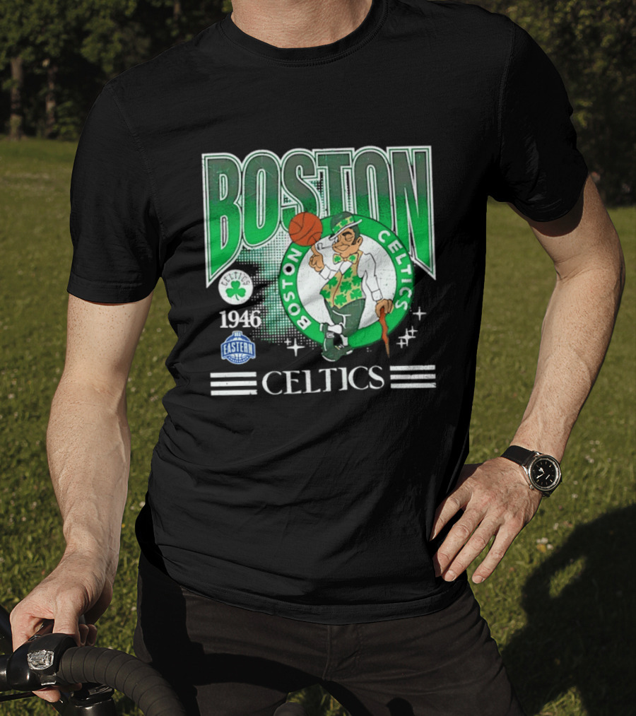 Boston Celtics 1946 Vintage Eastern Conference Basketball T-Shirt
