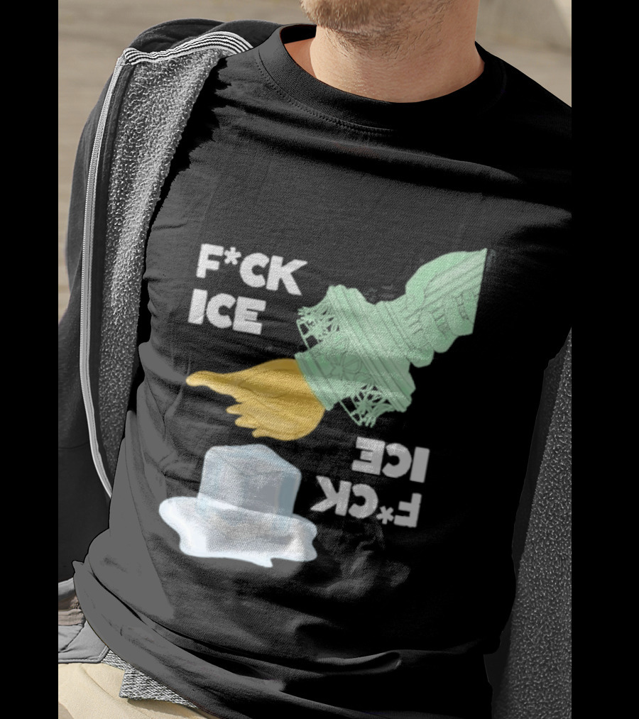 F*ck Ice Statue Of Liberty Protest Immigration T-Shirt