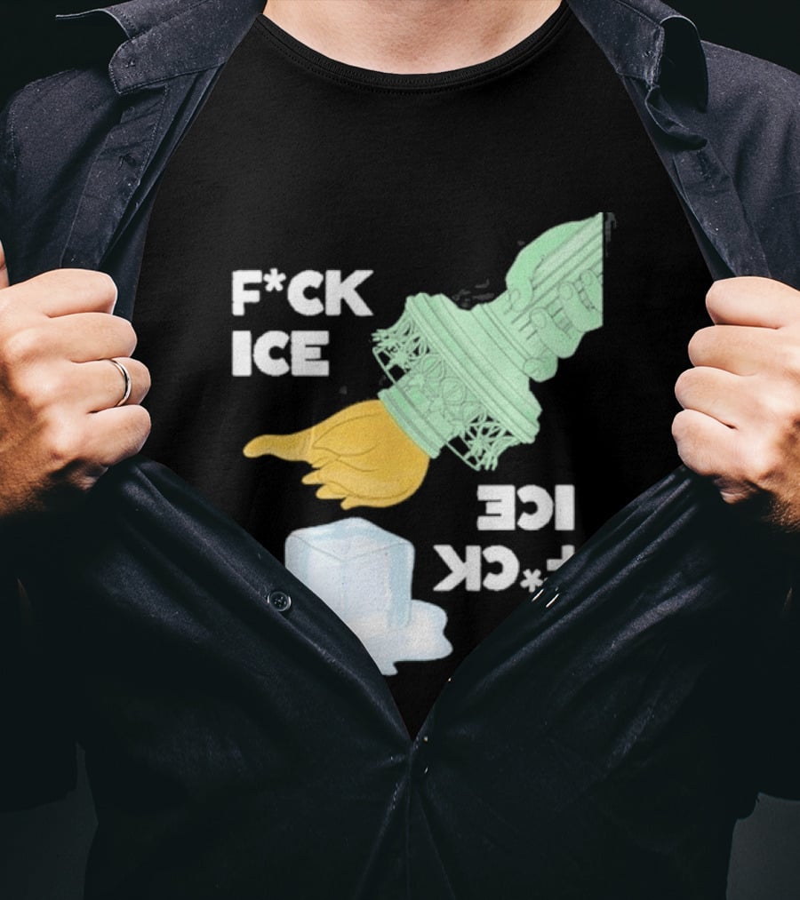 F*ck Ice Statue Of Liberty Protest Immigration T-Shirt