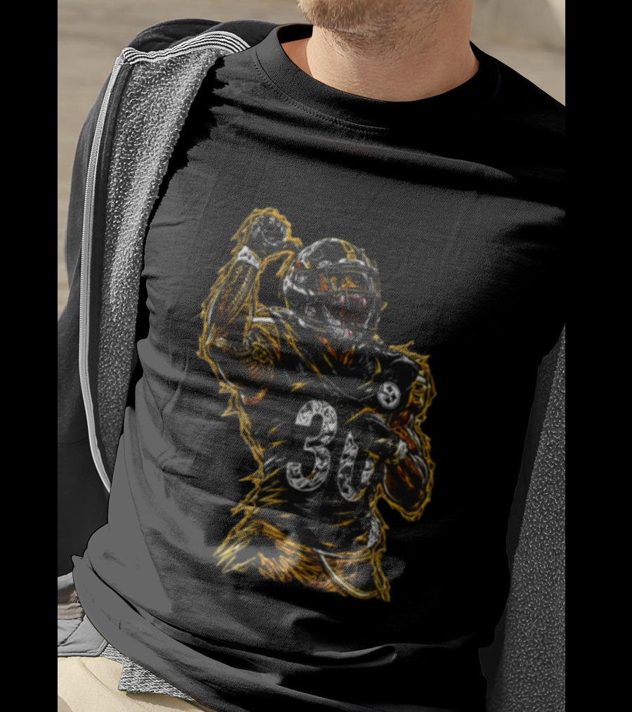 Feed The Beast Jaylen Warren 30 Pittsburgh Steelers Football T-Shirt