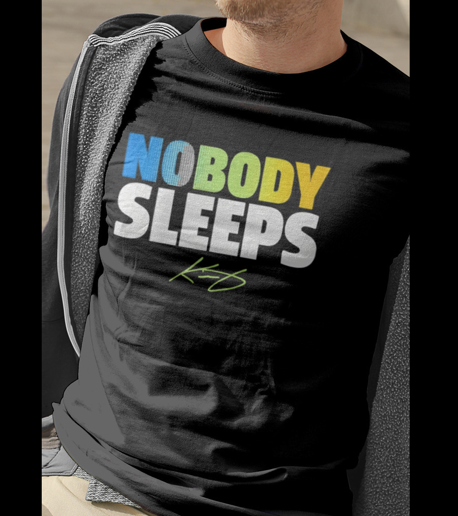 Nobody Sleeps KD Kevin Durant Signature T-Shirt