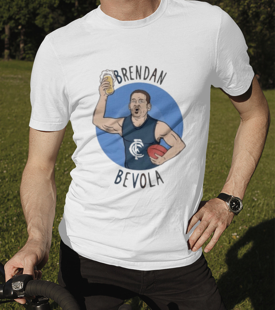 Brendan Bevola Carlton Football Club Beer Cheers T-Shirt