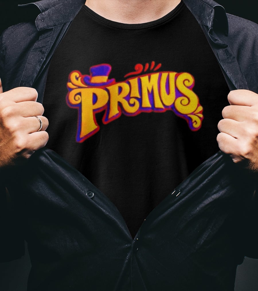Primus Band Rock Music Top Hat T-Shirt