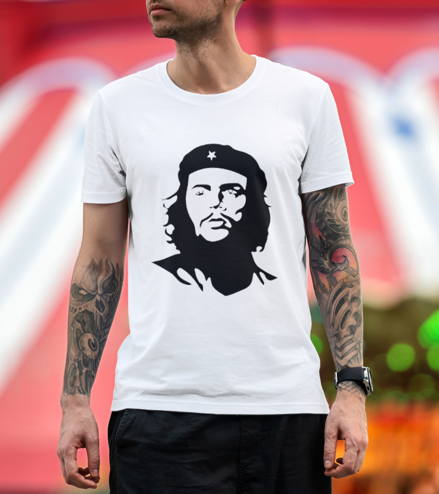Che Guevara Iconic Revolutionary Star Beret T-Shirt