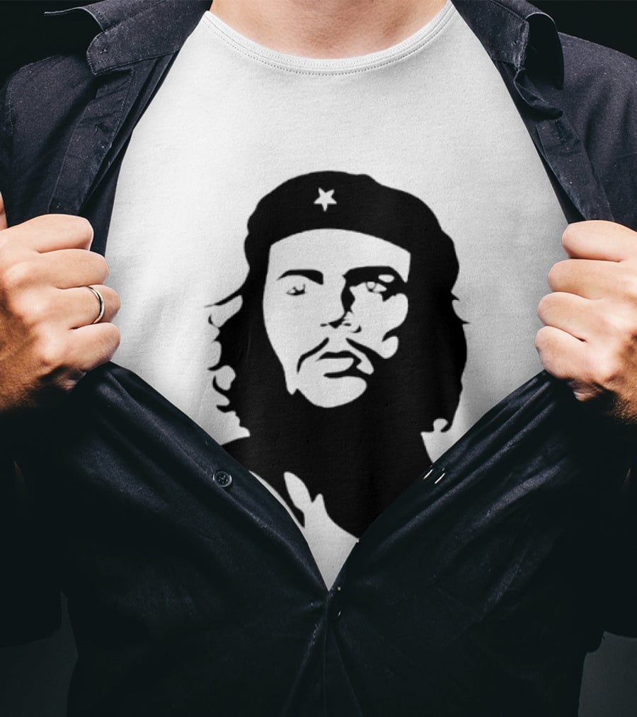 Che Guevara Iconic Revolutionary Star Beret T-Shirt