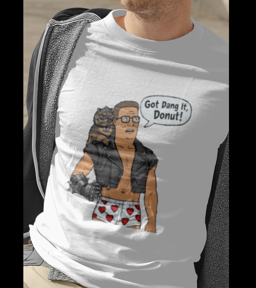 Dungeon Crawler Carl King Of The Hill Got Dang It Donut T-Shirt