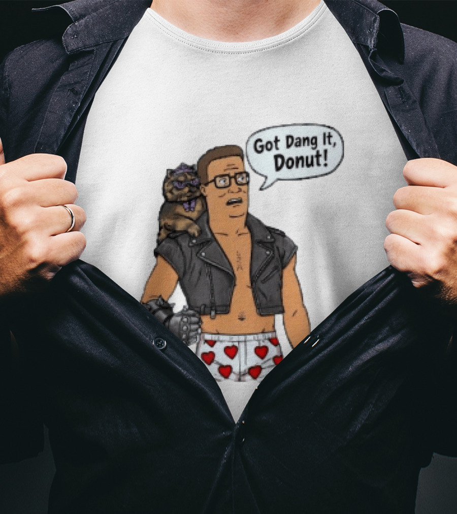 Dungeon Crawler Carl King Of The Hill Got Dang It Donut T-Shirt