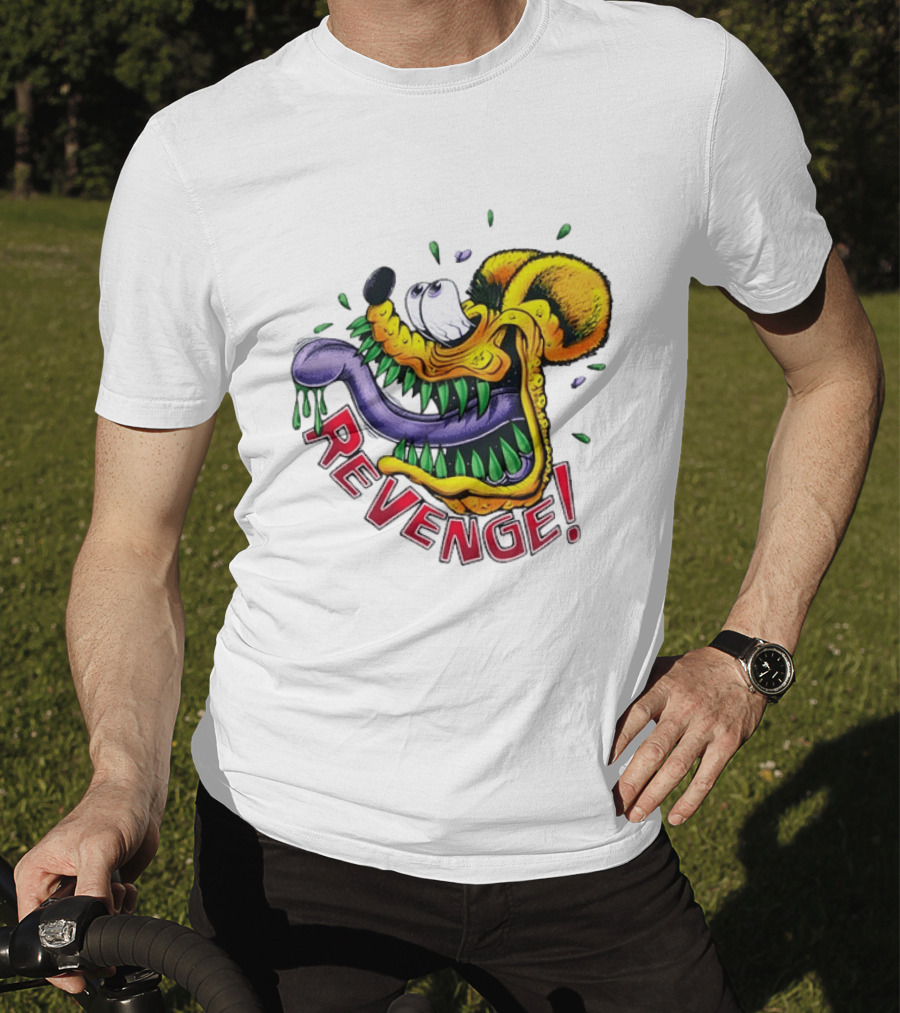Revenge Ed Roth Rat Fink Get Even With Life T-Shirt